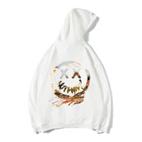 Smiley Face Hoodie Hooded Sweater Men's Smiley Face Hooded Jacket