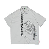 Men T Shirt Summer Casual Tops Men's Clothes Summer Wear Retro Men's round Neck Short Sleeve Casual Loose Letters Printed Shirt Fashion