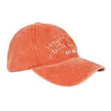 Yankee Baseball Cap Letter Embroidered Baseball Cap Trendy Denim Washed Peaked Cap for Men and Women