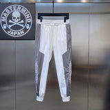 CHH Chrome Heart CHH Spring/Summer Stitching Casual Trousers for Men and Women Ankle Banded Pants