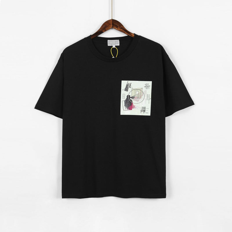 Cavempt Ce Life Cav @ Empt Printing Male and Female Couple Short Sleeve