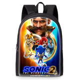 Shadow Backpack Cartoon Sonic 2 Children's Backpack Student Outdoor Casual Boys and Girls Schoolbag