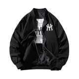 New York NYC Varsity Jacket Air Force Pilot Jacket