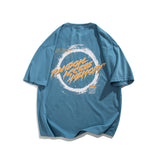 Men T Shirt Summer Casual Tops Men's Clothes Summer Wear Vintage Men's round Neck Short Sleeve Casual Loose Printed T-shirt