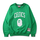 Bape Sweatshirt Camouflage Ape Crew Neck Sweater