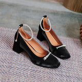 Nude Block Heel Sandals