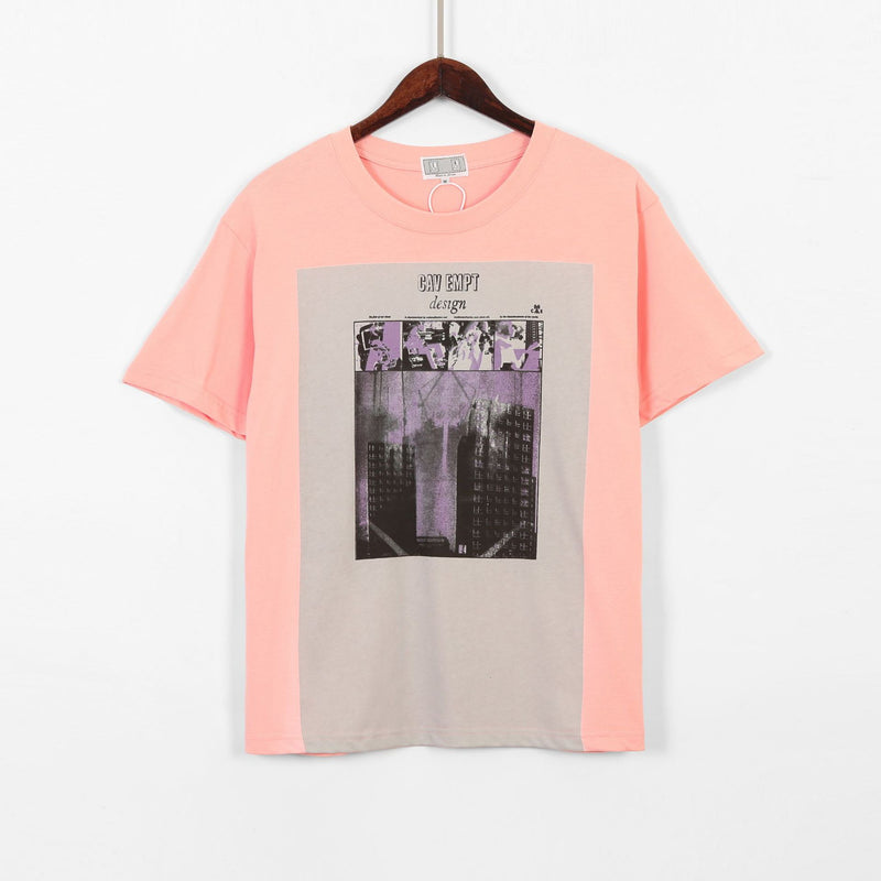 Cavempt Ce Life Cav Letter Logo Printed Men's and Women's Short-Sleeved T-shirt