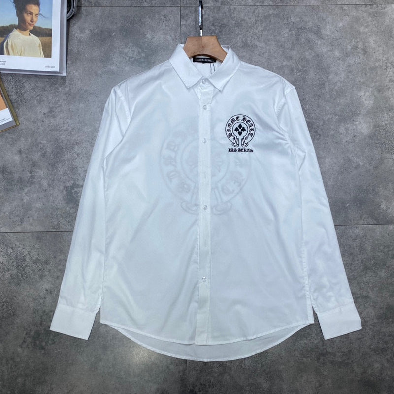 CHH Chrome Heart Sweatshirt Autumn and Winter Couple's Long-Sleeved Shirt Men's and Women's Casual Top