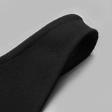 Emily Ratajkowski Dress Midriff Outfit Stretch Bandage One-Piece Dress Suspender Dress Sexy