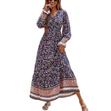 Beth Dutton Bohemian Dress Summer Spring Midi Dresses Spring Vacation Beach Dress
