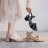 Nude Wide Fit Block Heels
