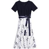 Black and White Dress Summer Dress