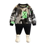 Toddler Boys Sweater Boys Spring Clothing Camouflage Sweater