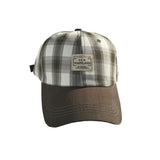 Vintage Check Baseball Cap Thin Plaid