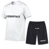 Fear Of God Fog T Shirt Essentials Casual Sports Short Sleeve Shorts Set