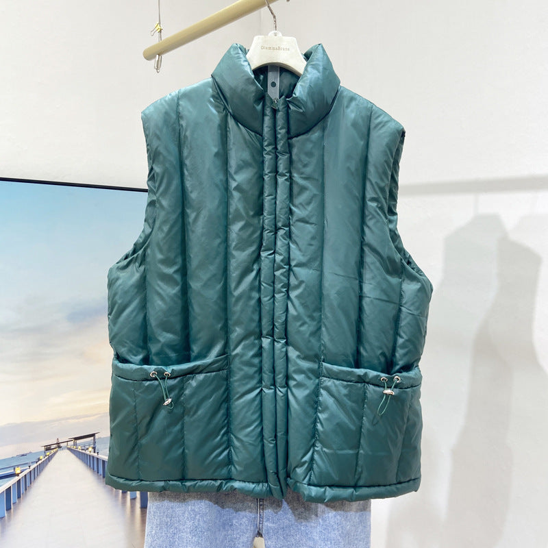 Women Winter Coats Puffer down Vest down Jacket Vest Women's Coat