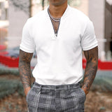 Polo Shirts Summer Polo Shirt Short-Sleeved Men's T-shirt Casual