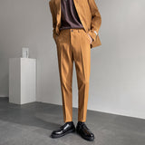 Seersucker Suit Casual Suit Pants