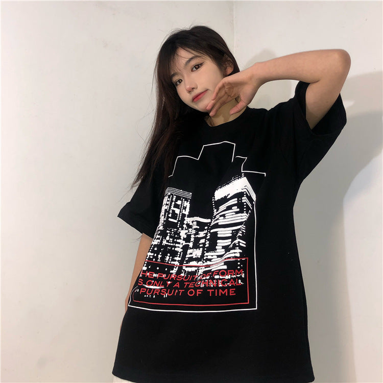 Cavempt Ce Life Cav Empt C.E Male and Female Couple Short Sleeve T-shirt
