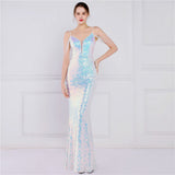 Sequin Evening Dress Sequined Fishtail Formal Dress