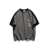 Men T Shirt Summer Casual Tops Men's Short-Sleeved T-shirt Couple Men's and Women's Printed Loose T-shirt