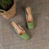 Nude Wide Fit Block Heels