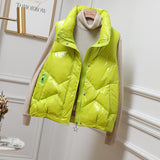 Women Winter Coats Puffer down Vest down down down Vest Women's Vest Fashion Vest