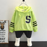 Toddler Boys Sweater Boys Hooded Sweatshirt Sports