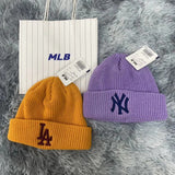 Yankee and Dogers Winter Hat Fall Winter Fashion Embroidery Fashion Wool Hat