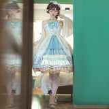 Gothic Lolita Harajuku Style Clothing Goblin Overture JSK Overknee Dress CLA Empire Lolita Dress