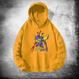 Men and Women Pokemon Pikachu Hoodie Pikachu Eva Hooded Sweater