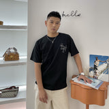 CHH Chrome Heart T Shirt Spring/Summer round Neck Short Sleeve T-shirt Men's and Women's Tops