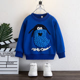 Toddler Boys Sweater Boys' Suit Spring and Autumn Sweater Two-Piece Set