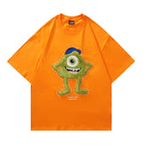 Man Tees Men's Clothing Fashion Brand Short Sleeve T-shirt Loose Casual