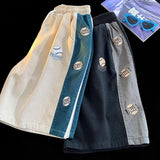 Men Shorts Summer Straight Loose Shorts