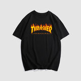 Thrasher T Shirt Thrasher Flame Leisure Sports T Shir Summer