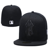 La 59fifty Hats Yankees Flat-Brimmed Cap NY Baseball Cap