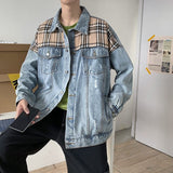 Denim Shirts Denim Jacket Men Loose Casual Jacket
