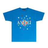 Amiri T Shirt Fashion Brand Short Sleeve T-shirt Shirt