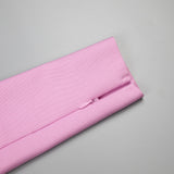 Emily Ratajkowski Dress Long Sleeve Stretch Knitted Dress