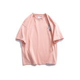 Cartoon Graffiti Short Sleeve T-shirt Men's Summer Loose Printed Top Cotton Half Sleeve T-shirt Tee