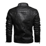 Tactics Style Men Outdoor Windproof Coat Men Casual Jacket Leather Jacket Men Biker's Leather Jacket