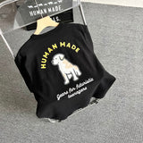 Human Made T-shirt Labrador Slub Cotton T-shirt Loose Couple