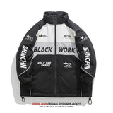 Men Coat down Jacket Men Winter Thicken Thermal Racing Suit Coat