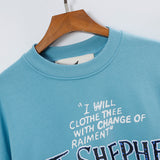 Rrr123 Sweatshirt Jerry Same Style Heavy Distressed Loose Men's Women's Pullover