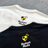 Human Made T-Shirt Slub Cotton Robot Pattern Couple T-shirt
