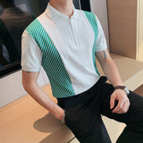 Men Short Sleeve T-Shirt Polo Shirt