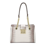 Jackie Kennedy Bag Crocodile Pattern Tote Bag