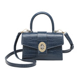 Jackie Kennedy Bag Stone Pattern Square Bag Women's Handbag