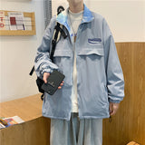 Corduroy Patch Jacket Men's Spring Loose Jacket